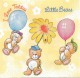 Dekorszalvéta - I love Teddies