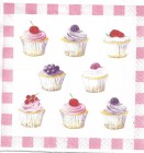 Dekorszalvéta - Cupcakes