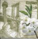 Dekorszalvéta - New York and Flower