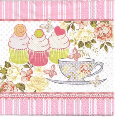 Dekorszalvéta - Morrning muffins