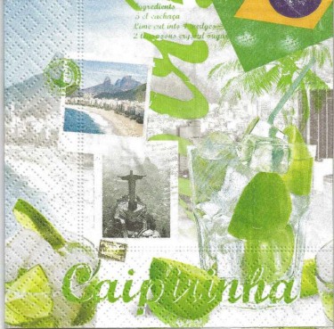 Dekorszalvéta - Caipirinha