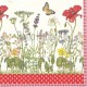 Dekorszalvéta - Blumenwiese