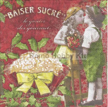 Dekorszalvéta - Baiser Sucré