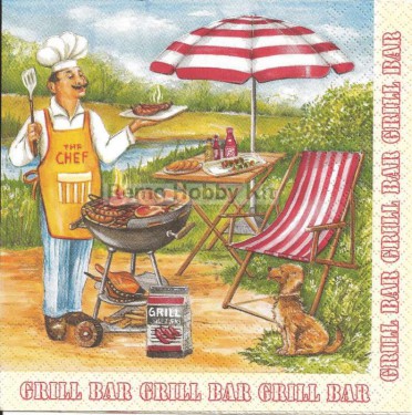Dekorszalvéta - Grill Bar