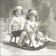 Dekorszalvéta - X-mas Children