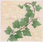 Dekorszalvéta - Hedera Ramus Beige