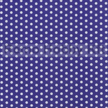 Dekorszalvéta - Bolas Dark Blue