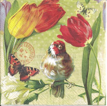 Dekorszalvéta - Vintage Spring