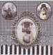 Dekorszalvéta - Barocco Dogs