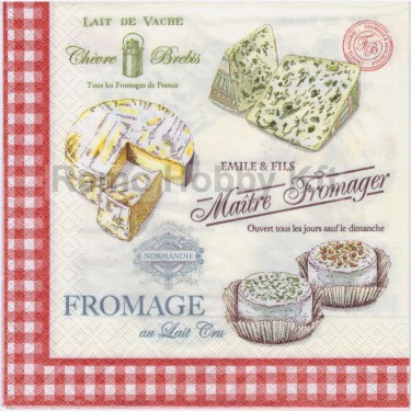 Dekorszalvéta - Maitre Fromager