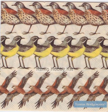 Dekorszalvéta - British Bird