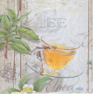 Dekorszalvéta - Wellness Tea