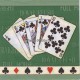 Dekorszalvéta - Full House Green