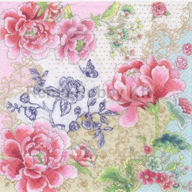 Dekorszalvéta - Chinoiserie