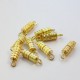 Csavaros kapocs Arany 10 db/cs