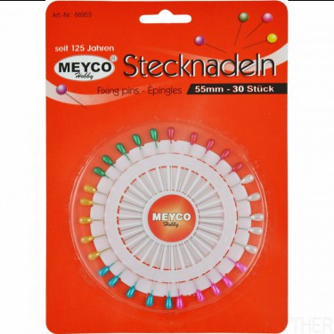 Meyco Gombostű szett 55 mm 30 db/cs 66953
