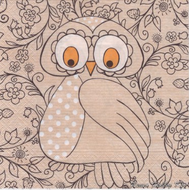 Dekorszalvéta - Mrs Owl
