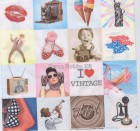 Dekorszalvéta - I Love Vintage