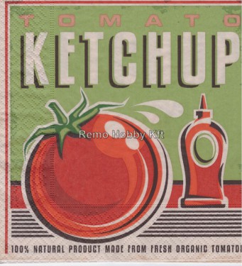 Dekorszalvéta - Tomato Ketchup