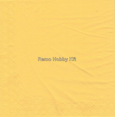 Dekorszalvéta - Uni Sunny Yellow