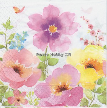 Dekorszalvéta - Watercolours
