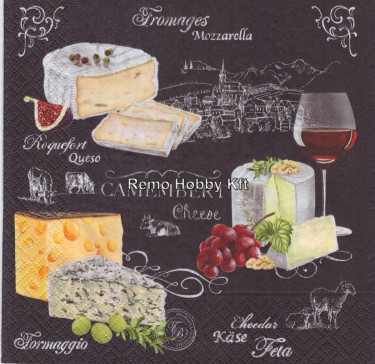 Dekorszalvéta - World of Cheese
