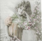 Dekorszalvéta - Flower Girl