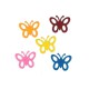 Filcfigura Lepke (lyukas) 5x6 cm 5 db/cs