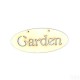 Festhető fafigura Garden tábla 14x6 cm 1 db/cs