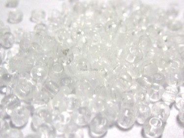 Átlátszó kásagyöngy (OPALOS) 2 mm 20 g