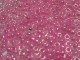 Selyemfényű kásagyöngy Pink 2 mm 20 g