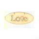 Festhető fafigura Love tábla 14x6 cm 1 db/cs