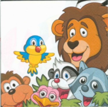 Dekorszalvéta - Zoo