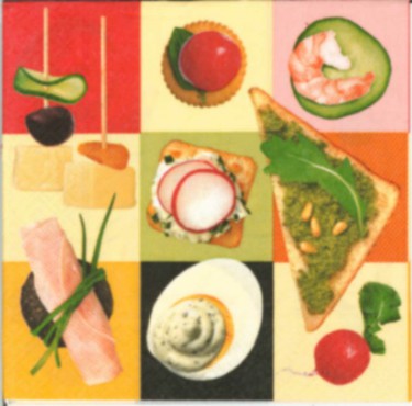 Dekorszalvéta - Snacks