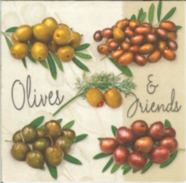 Dekorszalvéta - Olives