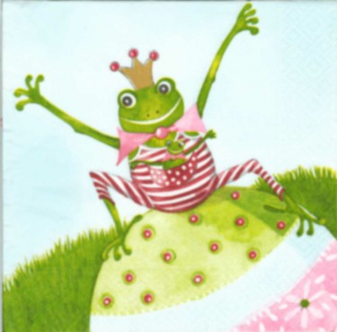 Dekorszalvéta - Crazy Frog