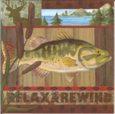 Dekorszalvéta - Wild Vacation - Relax & Rewind