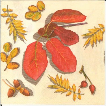 Dekorszalvéta - Autumn Leaves