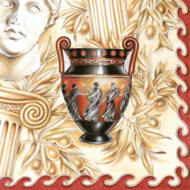 Dekorszalvéta - Egyiptomi korsó