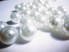 Teklagyöngy 8 mm Fehér 10 g