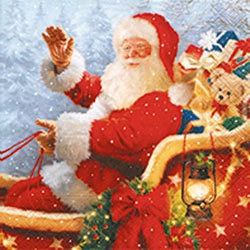 Dekorszalvéta - Santa is Starting