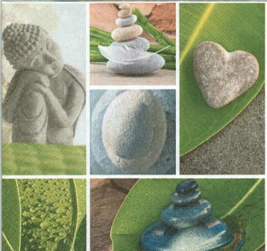 Dekorszalvéta - Zen Garden