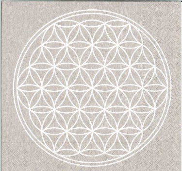 Dekorszalvéta - Flower of Life