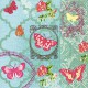 Dekorszalvéta - Butterfly Garden