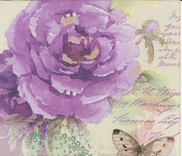 Dekorszalvéta - Miracle Rose