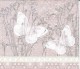 Dekorszalvéta - Butterflies on Linen