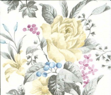 Dekorszalvéta - White Rose