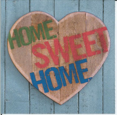 Dekorszalvéta - Home Sweet Home
