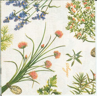 Dekorszalvéta - Herb Garden