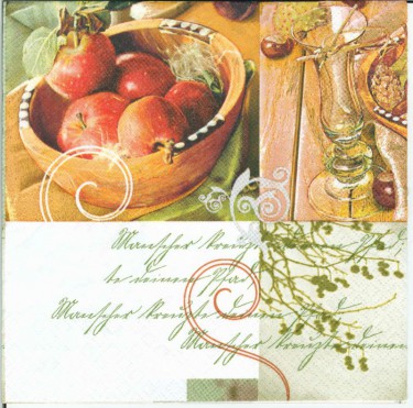 Dekorszalvéta - Fresh Apples